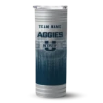 personalized-utah-state-aggies-swirl-texture-navy-skinny-tumbler-best-selling-1.webp