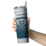 personalized-utah-state-aggies-swirl-texture-navy-skinny-tumbler-best-selling.webp