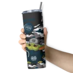 personalized-utah-state-aggies-yoda-camo-navy-black-skinny-tumbler-best-selling.webp