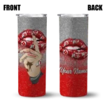 personalized-utah-utes-sparkle-lips-red-skinny-tumbler-best-selling-1.webp