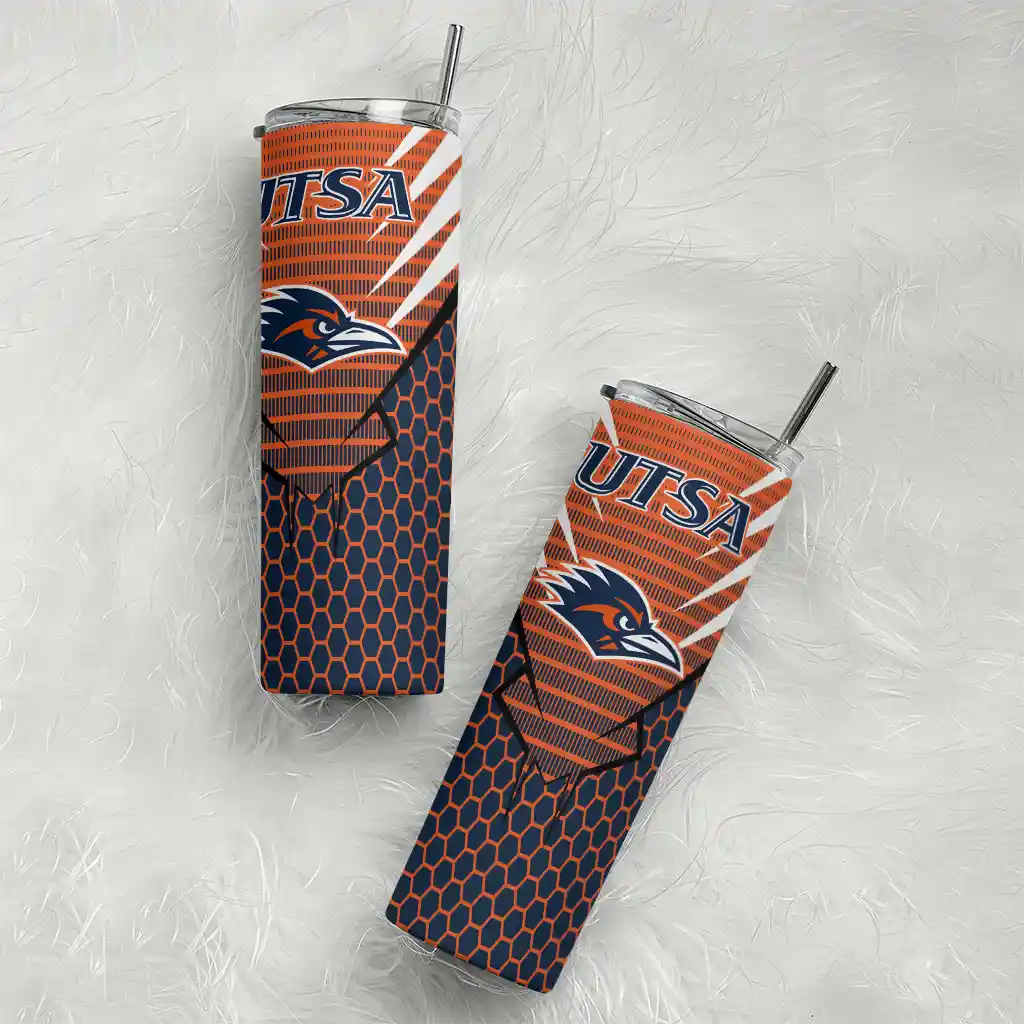 personalized-utsa-roadrunners-chevron-stripes-orange-skinny-tumbler-top-rated-1.webp