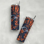 personalized-utsa-roadrunners-metallic-grid-orange-skinny-tumbler-best-selling.webp