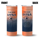 personalized-utsa-roadrunners-swirl-texture-orange-skinny-tumbler-best-selling-2.webp
