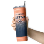 personalized-utsa-roadrunners-swirl-texture-orange-skinny-tumbler-best-selling-2.webp
