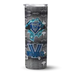 personalized-villanova-wildcats-chevron-v-navy-gray-skinny-tumbler-best-selling.webp