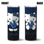personalized-villanova-wildcats-hello-kitty-navy-black-skinny-tumbler-best-selling-2.webp