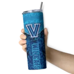 personalized-villanova-wildcats-spiral-burst-print-navy-skinny-tumbler-best-selling.webp