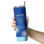 personalized-villanova-wildcats-starburst-tiles-navy-skinny-tumbler-best-selling.webp