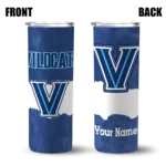 personalized-villanova-wildcats-torn-band-navy-white-skinny-tumbler-best-selling-3.webp