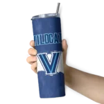 personalized-villanova-wildcats-torn-band-navy-white-skinny-tumbler-best-selling-2.webp