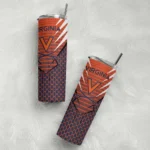 personalized-virginia-cavaliers-chevron-stripes-blue-skinny-tumbler-best-selling.webp