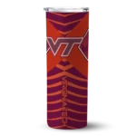 personalized-virginia-tech-hokies-camo-texture-maroon-skinny-tumbler-best-selling.webp