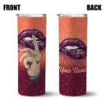 personalized-virginia-tech-hokies-sparkle-lips-maroon-skinny-tumbler-best-selling-1.webp