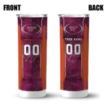 personalized-virginia-tech-hokies-stacked-diamond-maroon-skinny-tumbler-best-selling.webp