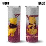 personalized-virginia-tech-hokies-winnie-the-pooh-maroon-gray-skinny-tumbler-best-selling-1.webp