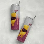 personalized-virginia-tech-hokies-winnie-the-pooh-maroon-gray-skinny-tumbler-best-selling-1.webp