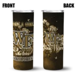 personalized-wake-forest-demon-deacons-rose-romance-gold-black-skinny-tumbler-best-selling-1.webp