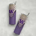 personalized-washington-huskies-chevron-stripes-purple-skinny-tumbler-best-selling.webp