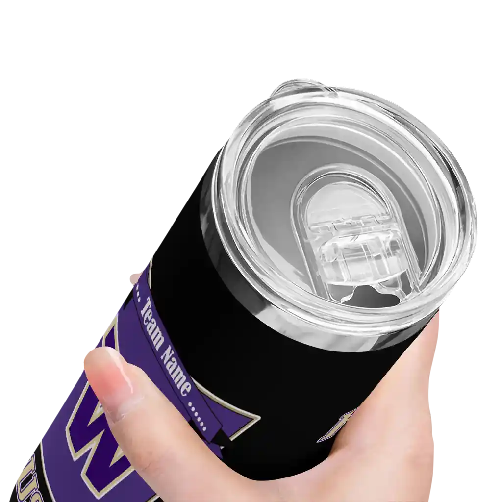 personalized-washington-huskies-helmet-belt-purple-black-skinny-tumbler-high-quality.webp