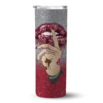 personalized-washington-state-cougars-sparkle-lips-crimson-skinny-tumbler-best-selling-1.webp