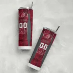 personalized-washington-state-cougars-stacked-diamond-crimson-skinny-tumbler-best-selling.webp