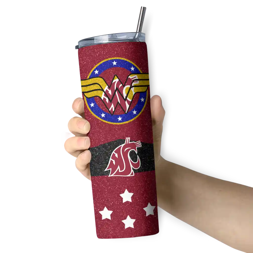 personalized-washington-state-cougars-star-cluster-crimson-skinny-tumbler-premium-grade.webp