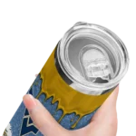 personalized-west-virginia-mountaineers-pixel-fade-blue-skinny-tumbler-best-selling-1.webp