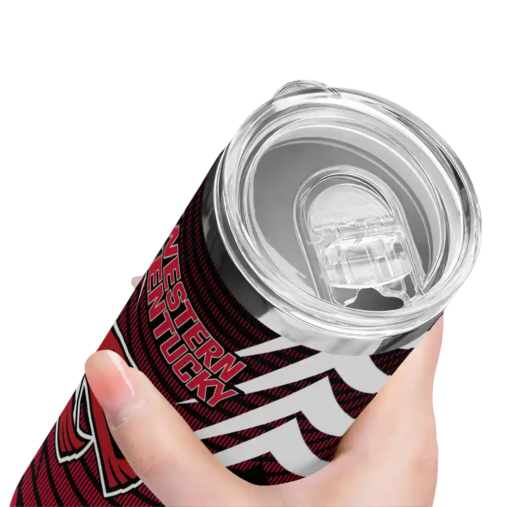 personalized-western-kentucky-hilltoppers-chevron-stripes-red-skinny-tumbler-high-quality-1.webp