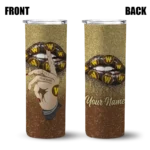 personalized-western-michigan-broncos-sparkle-lips-brown-skinny-tumbler-best-selling-1.webp