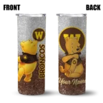 personalized-western-michigan-broncos-winnie-the-pooh-brown-gray-skinny-tumbler-best-selling-1.webp