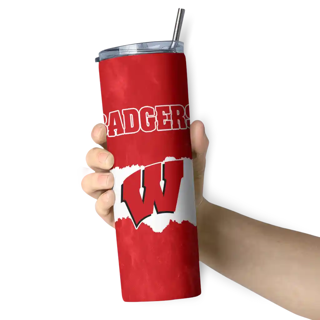 personalized-wisconsin-badgers-torn-band-red-white-skinny-tumbler-premium-grade-3.webp blank