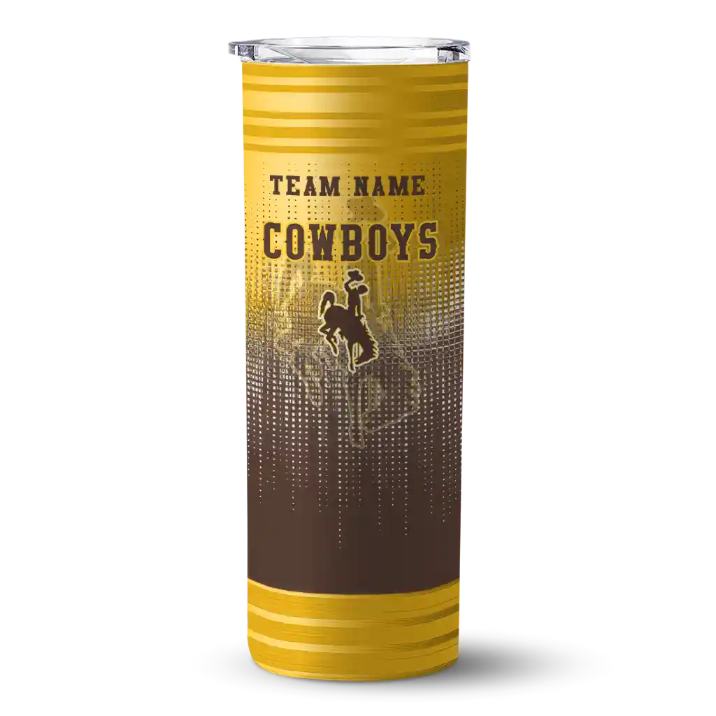 personalized-wyoming-cowboys-swirl-texture-brown-skinny-tumbler-best-selling-2.webp personalized wyoming cowboys swirl texture brown skinny tumbler best selling 2