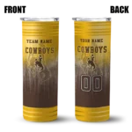 personalized-wyoming-cowboys-swirl-texture-brown-skinny-tumbler-best-selling-2.webp
