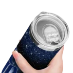 rice-owls-radiant-glitter-navy-blue-skinny-tumbler-best-selling.webp