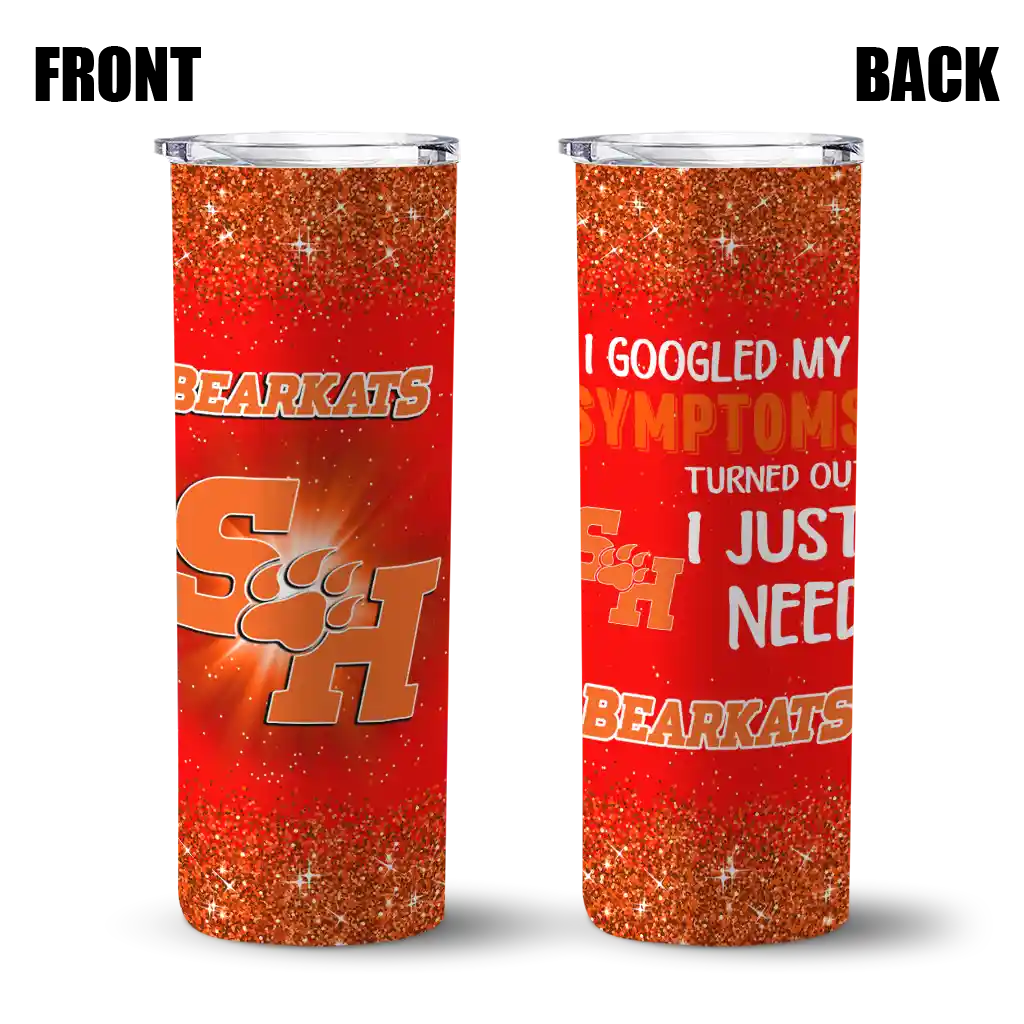 sam-houston-bearkats-radiant-glitter-orange-skinny-tumbler-fashion-forward-1-1.webp