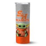 sam-houston-bearkats-yoda-smile-orange-skinny-tumbler-best-selling.webp