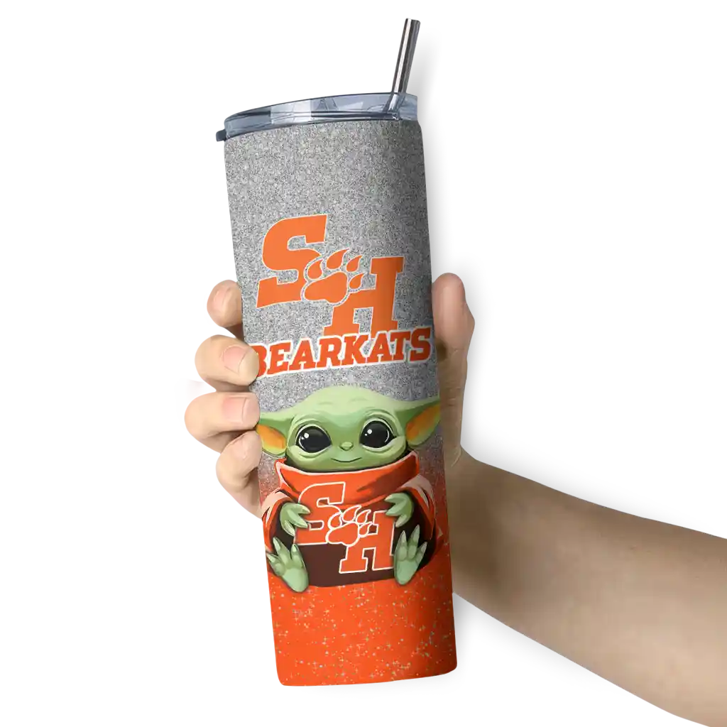 sam-houston-bearkats-yoda-smile-orange-skinny-tumbler-premium-grade-1.webp