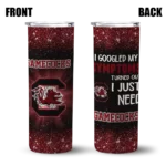 south-carolina-gamecocks-radiant-glitter-garnet-skinny-tumbler-best-selling-1.webp