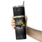 southern-miss-golden-eagles-radiant-glitter-black-skinny-tumbler-best-selling-2.webp