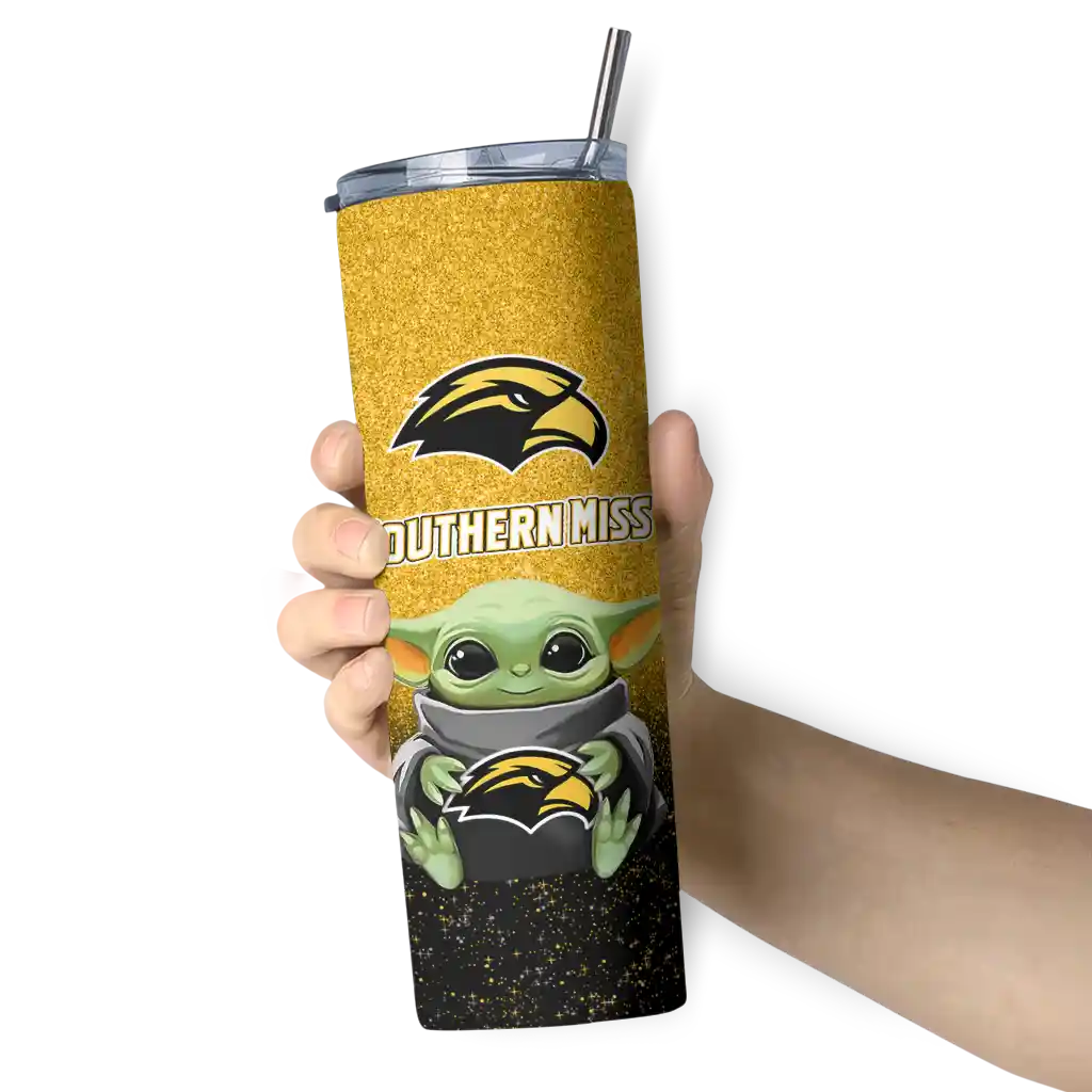 southern-miss-golden-eagles-yoda-smile-black-skinny-tumbler-premium-grade.webp