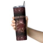 texas-state-bobcats-radiant-glitter-maroon-skinny-tumbler-best-selling-1.webp