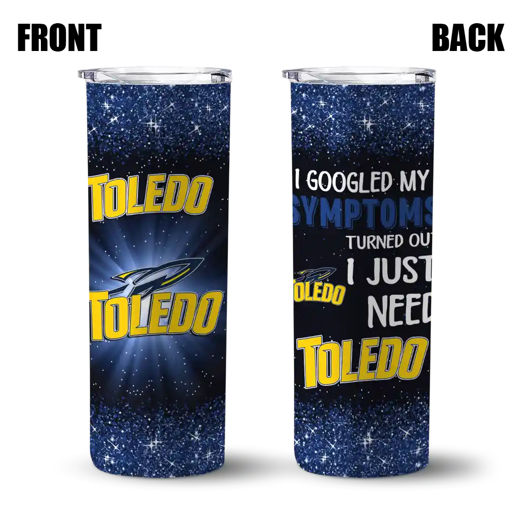 toledo-rockets-radiant-glitter-blue-skinny-tumbler-fashion-forward.webp