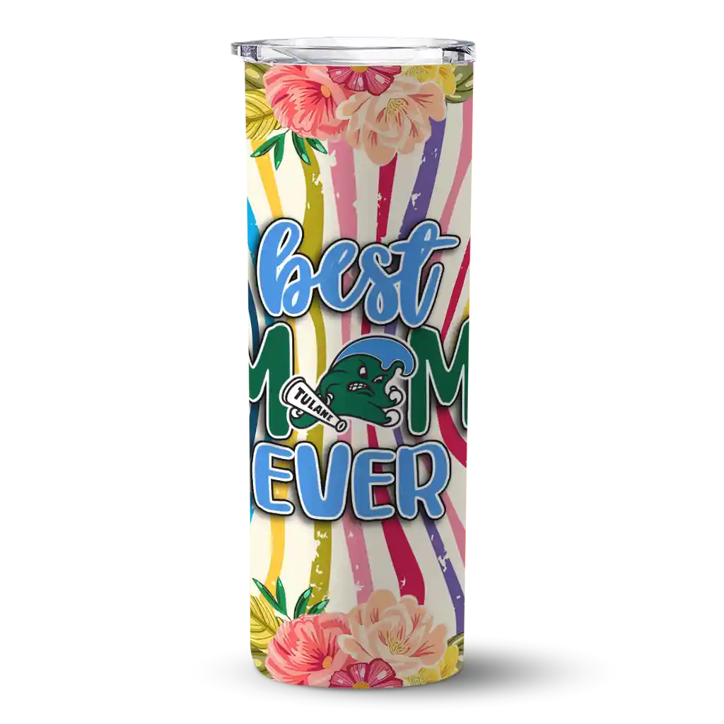 tulane-green-wave-flower-cluster-skinny-tumbler-best-selling-2.webp tulane green wave flower cluster skinny tumbler best selling 2