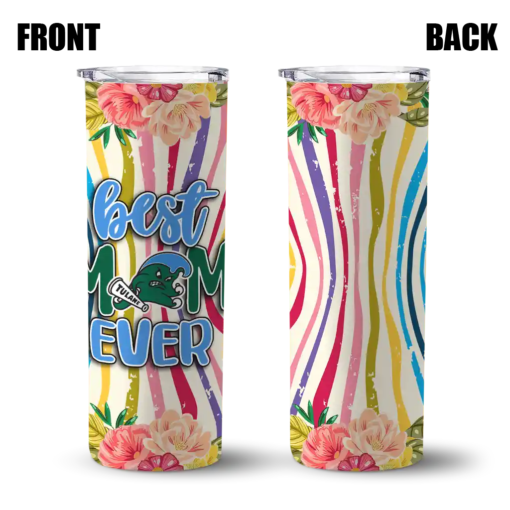 tulane-green-wave-flower-cluster-skinny-tumbler-fashion-forward.webp