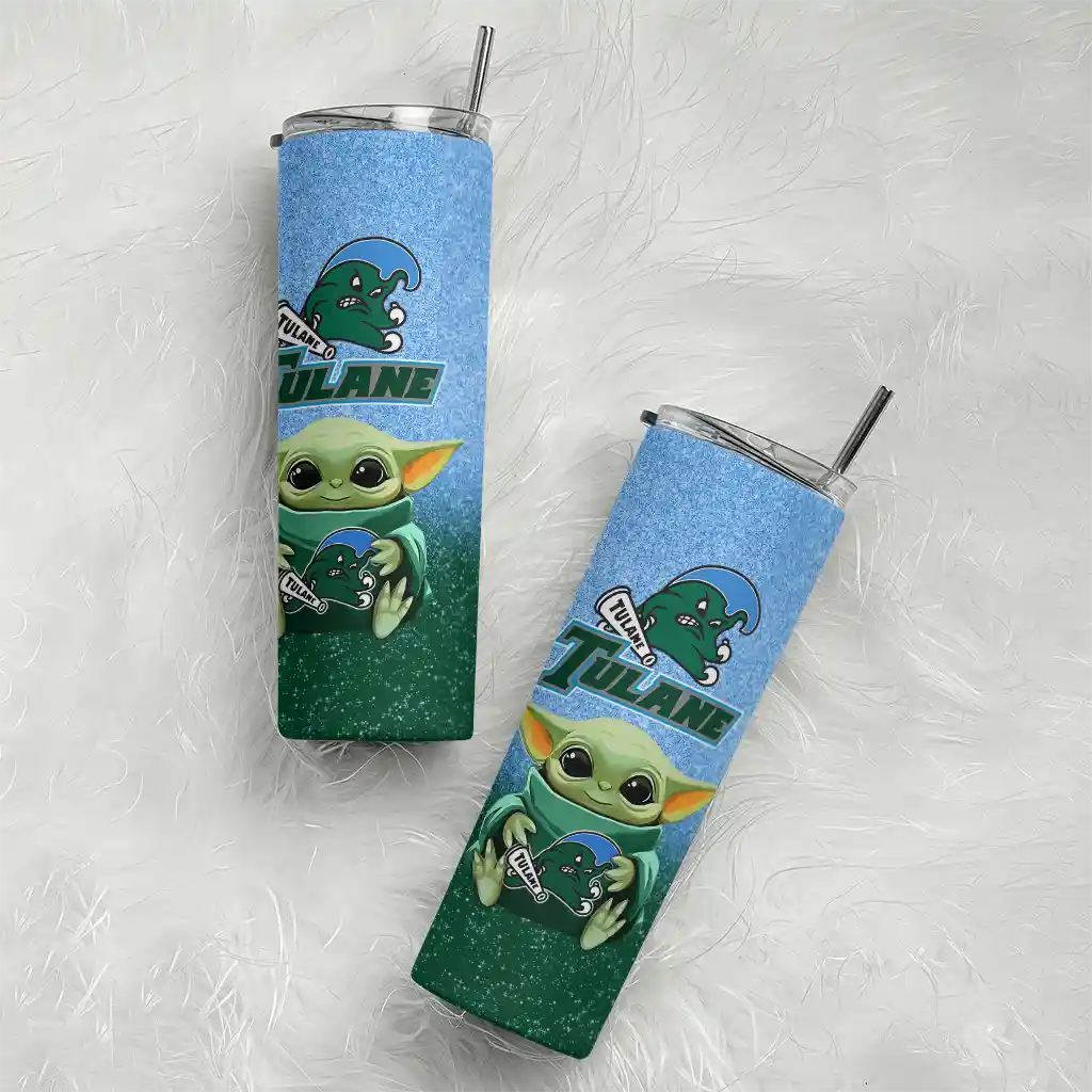 tulane-green-wave-yoda-smile-green-skinny-tumbler-top-rated.webp
