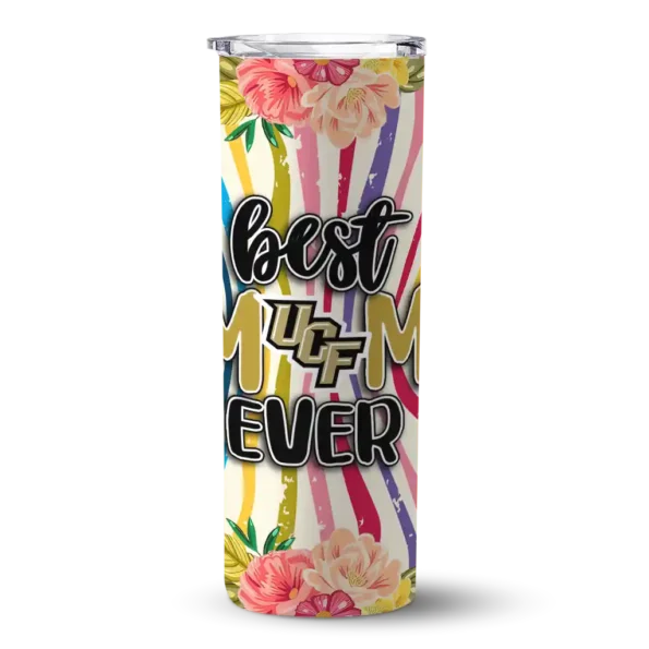 ucf knights flower cluster skinny tumbler best selling