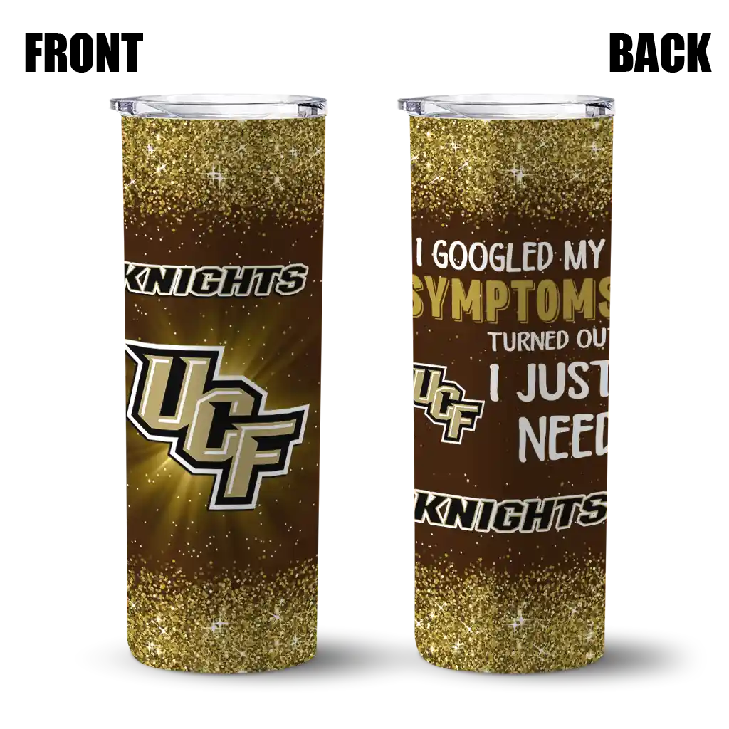 ucf-knights-radiant-glitter-gold-skinny-tumbler-fashion-forward.webp