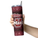 umass-minutemen-radiant-glitter-red-skinny-tumbler-best-selling-1.webp