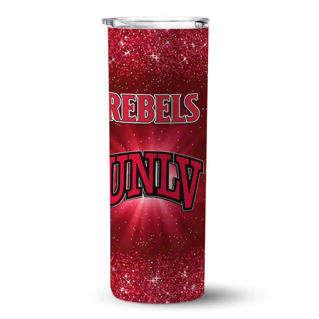 unlv-rebels-radiant-glitter-red-skinny-tumbler-best-selling-1.webp unlv rebels radiant glitter red skinny tumbler best selling 1