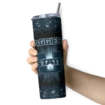 utah-state-aggies-radiant-glitter-navy-skinny-tumbler-best-selling-1.webp